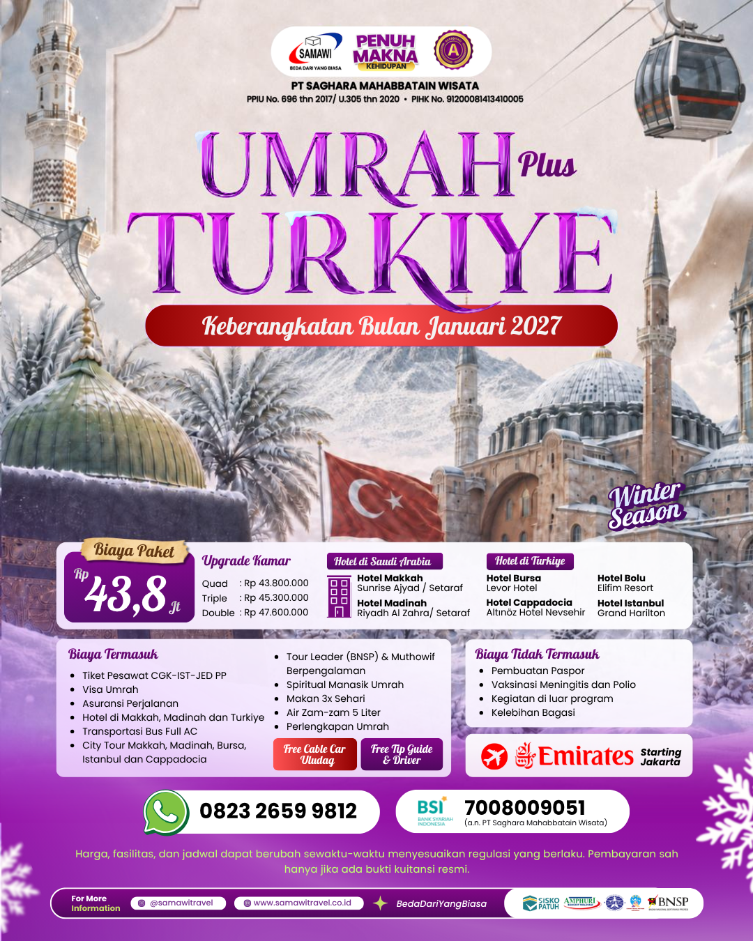 Umrah Plus Turki